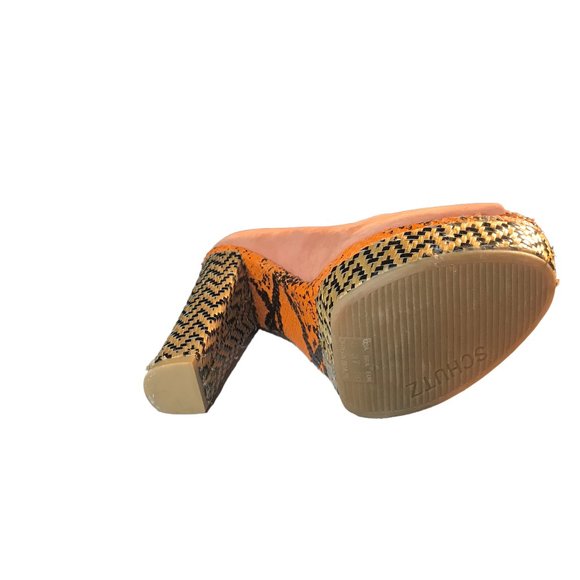 ⭐HOST PICK ⭐SCHUTZ Cara SUEDE LEATHER High Heel Platform Boho Size 8! - Picture 6 of 12